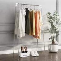 Folding Travel Clothes Drying Rack Stainless Steel Stretchable Indoor Balcony Non Slip Feet Hanger Drying Clothes Rack 2
