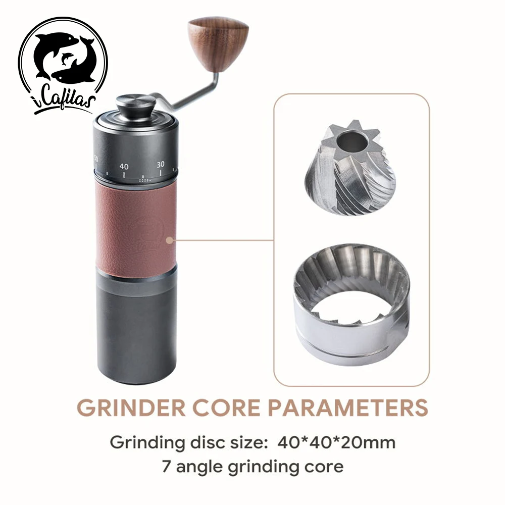 iCafilas Coffee Grinder Manual 420 stainless Steel 30g Coffee Power 7