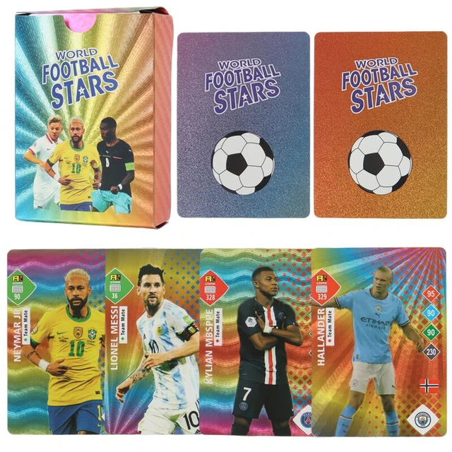 Boîte à cartes Football Star pour enfants, collection footballeur, fan  limité, cadeau, livraison directe, vente en gros, 2023 - AliExpress