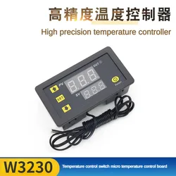W3230 Mini Digital Temperature Controller 12V 24V 220V Thermostat Regulator Heating Cooling Control Thermoregulator With Sensor