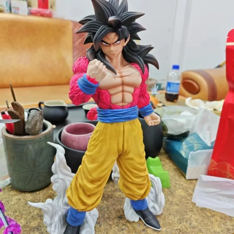 30Cm Dragon Ball Z Son Goku Figure Goku Ssj4 Anime Figure Super Saiyan 4 Figure Statue Figurine Pvc Modello Bambola Giocattoli Regali