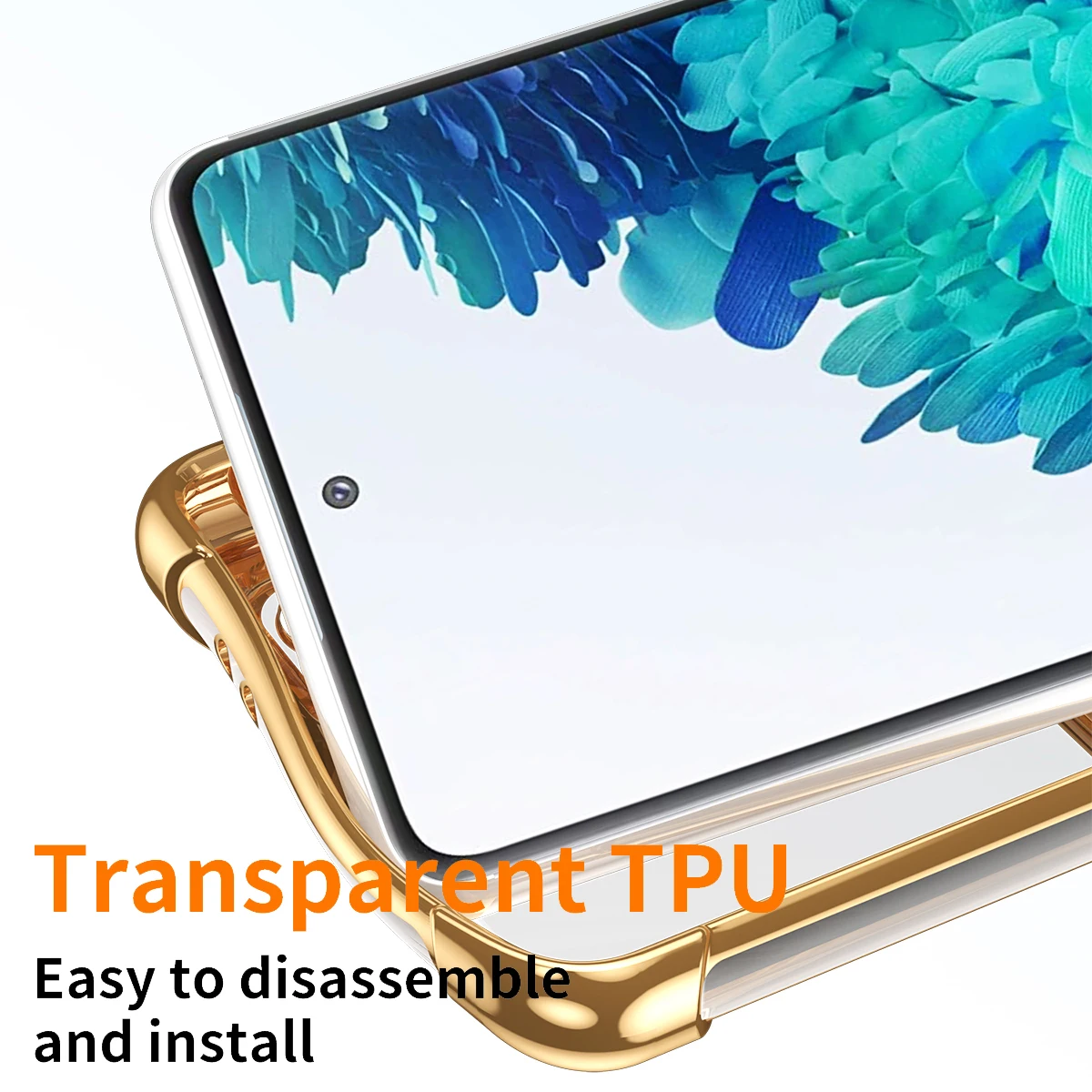 Multi-Function Card Holder TPU Soft Back Case Cover