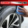 1-20PCS car waxing sponge Car detail waxing care pad Microfiber rectangular cleaning and polishing sponge car cleaning tools 5