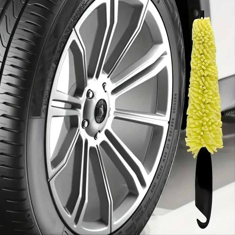 Tire Rim Cleaning Tool 1pc Cleans Car Wheels