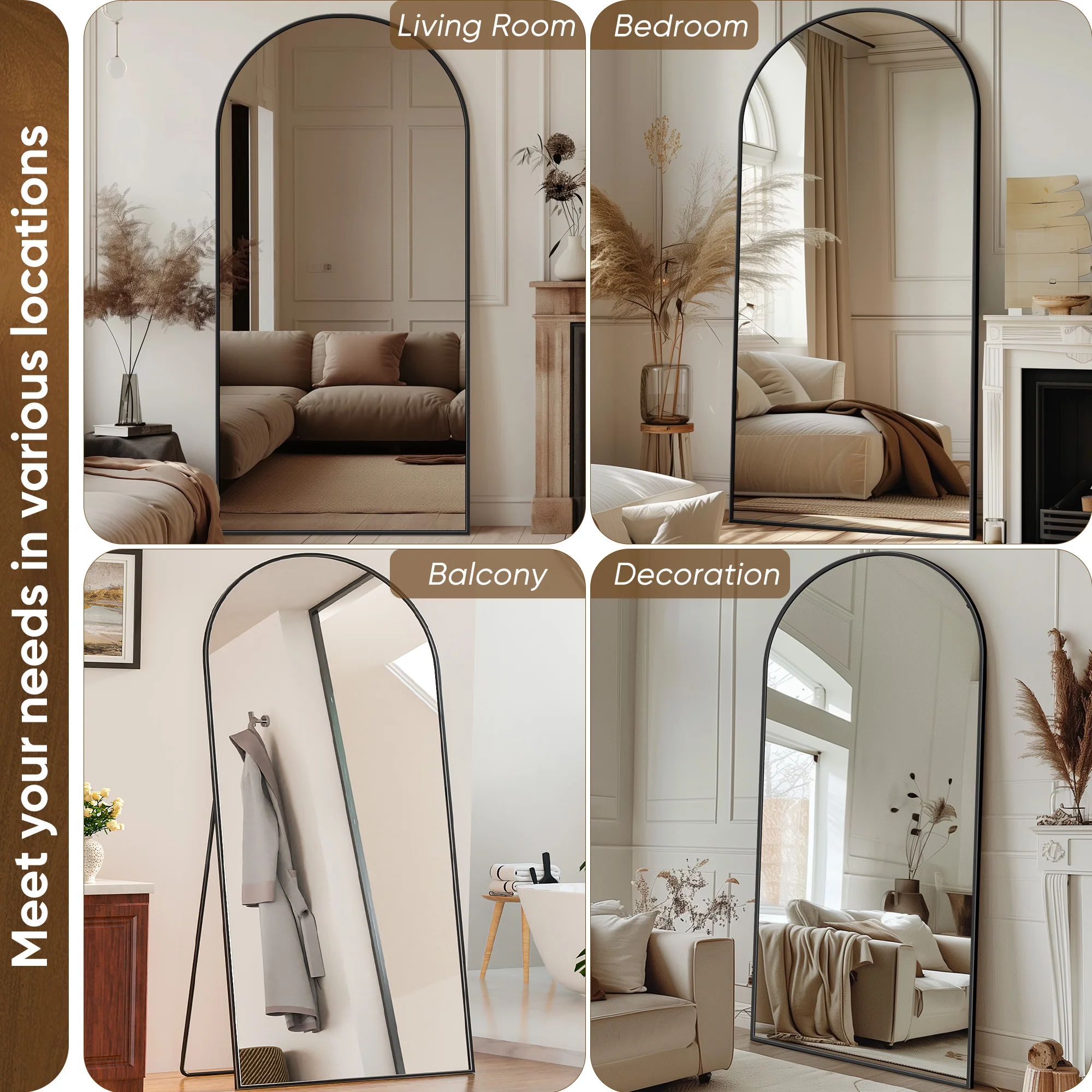 Arch Floor Mirror 6