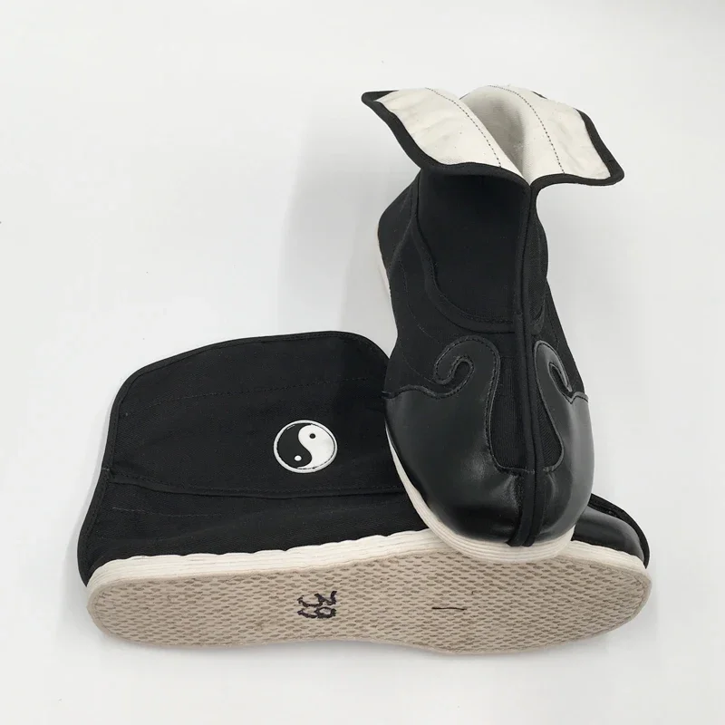 Strong Cloth Soles Taoist Boots Chinese Traditions Footwear Tai Chi Shoes Kung Fu Wushu Shoes
