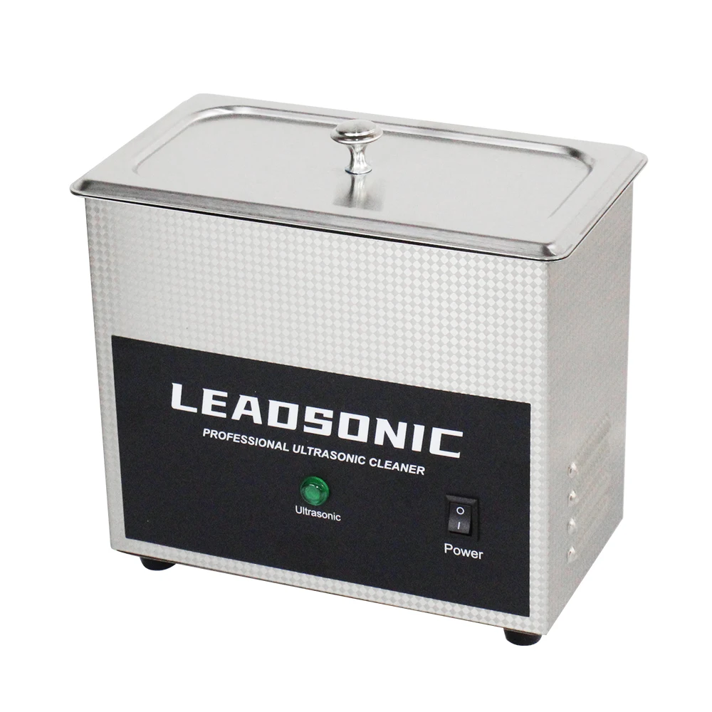 Ultrasonic Extractor 2L 60W Stainless Tank Remove Rust Oil Fuel Nozzle Jewelry