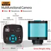 1080P 48MP 4K 2K HDMI USB Video Microscope Camera Zoom 150X C-mount Lens Big Vision For Phone Repair Digital Image Acquisition 4