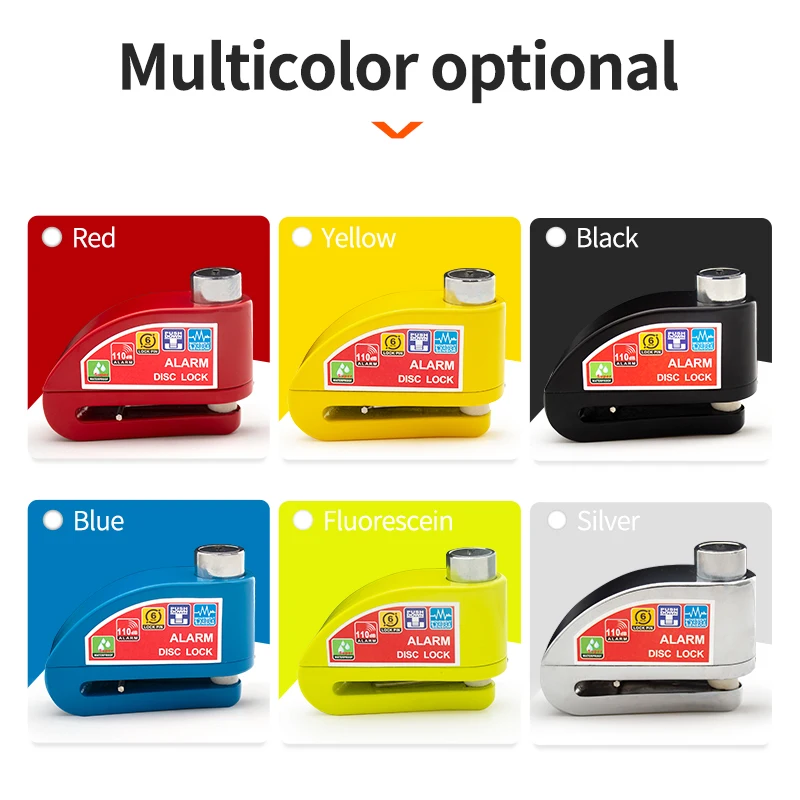 Alarm Disc Lock with Reminder Cable 6