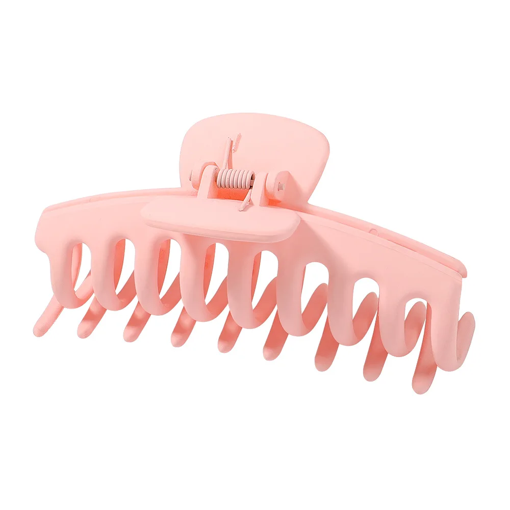 metal hair clips 2022 Solid Color Large Claw Clip Crab Barrette for Women Girls Hair Claws Bath Clip Ponytail Clip Hair Accessories Gift Headwear elastic headbands for women Hair Accessories