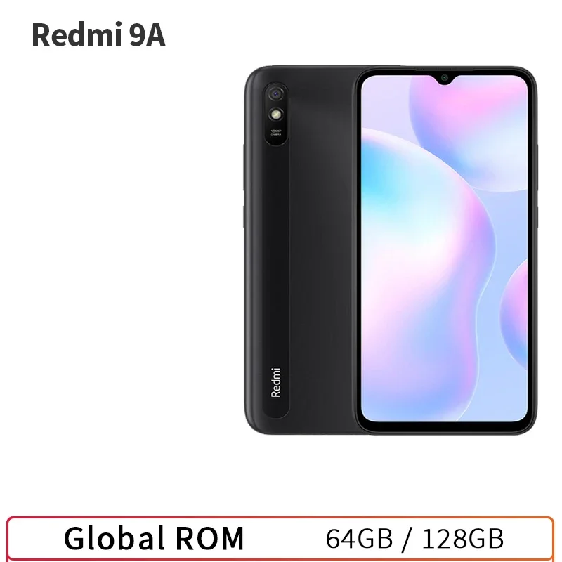 Xiaomi Redmi 9A Smartphone 64GB/128GB Cellphone 5000mAh 6.53 inch MTK Helio G25 Octa Core 13MP 4G Smartphone Global Rom 2