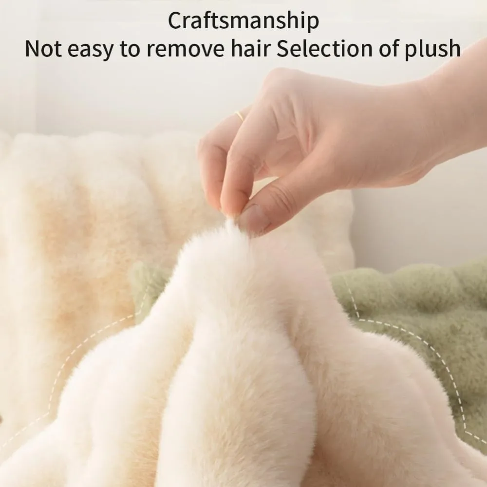 New Round Cat Mat Non-Slip Bottom Insulation Feature Pet Cushion Pad Washable Pet Blanket Dog Bed Sleeping Pads