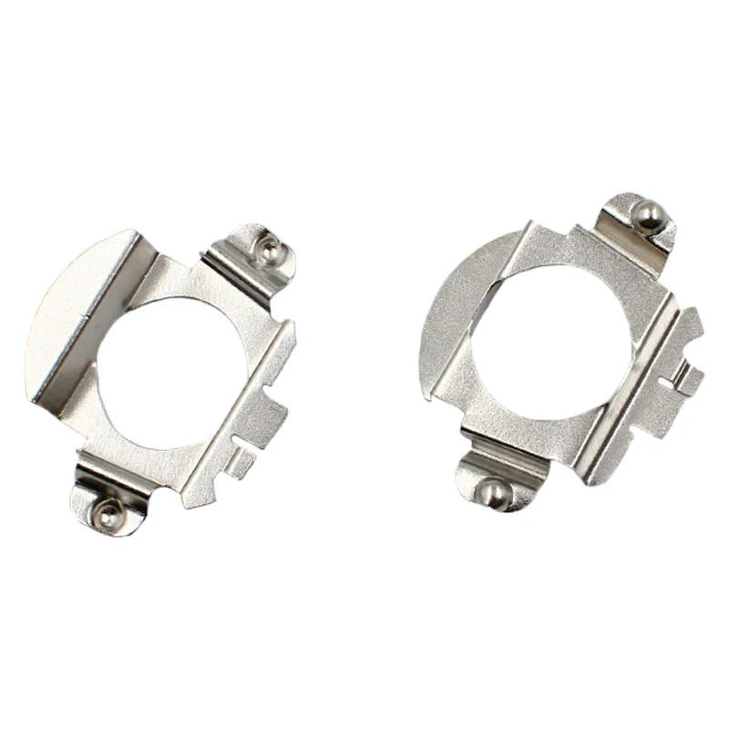 KE LI MI 2 Stück LED-Scheinwerferadapter H1 H7 Auto Metall-Kunststoff-Halterclips Befestigungsklammern Auto-Zubehör – Detail 5