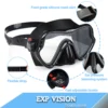 EXP VISION Snorkel Diving Mask, Professional Snorkeling Gear, Ultra Clear Lens with Wide View Tempered Glass Goggles 4