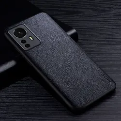 Leather Case with Retro Litchi Texture for High - Grade Protection (Black)