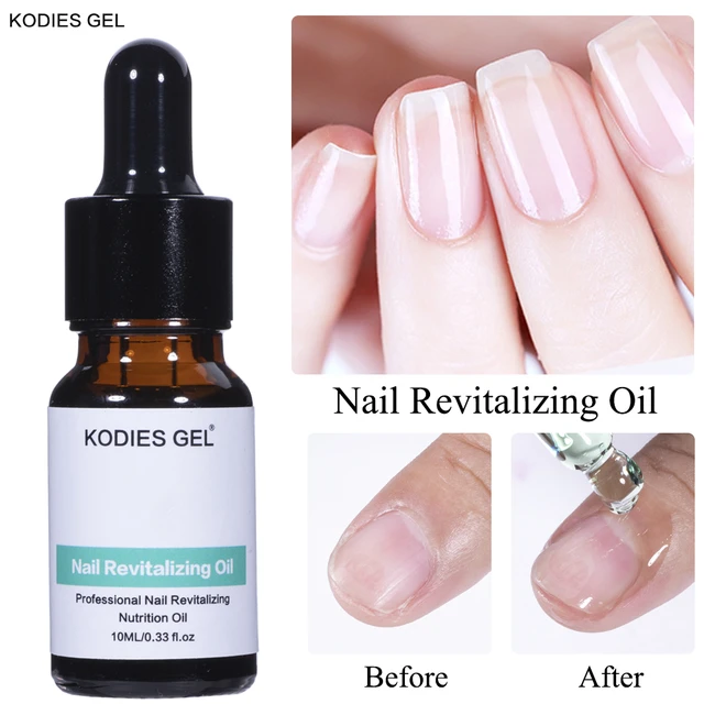 KODIES – GEL revitalisant pour ongles, huile nutritive pour cuticules,  traitement des ongles, manucure, soins de réparation