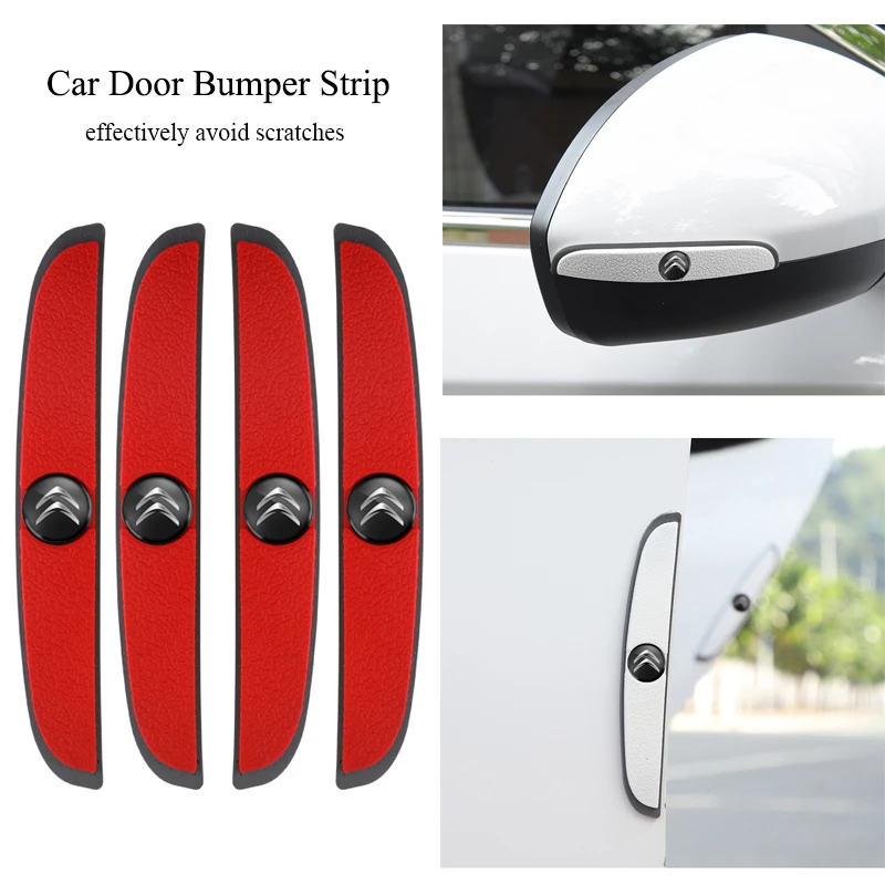 Durable Car Door Scratch-Resistant Rubber Protector Strips