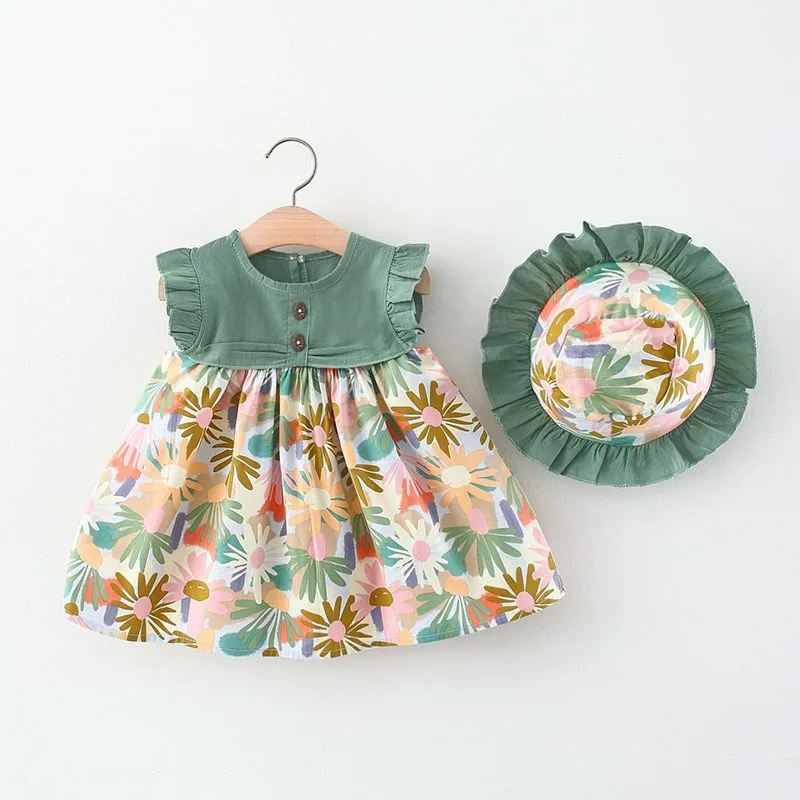 Girl's Floral Dress 1