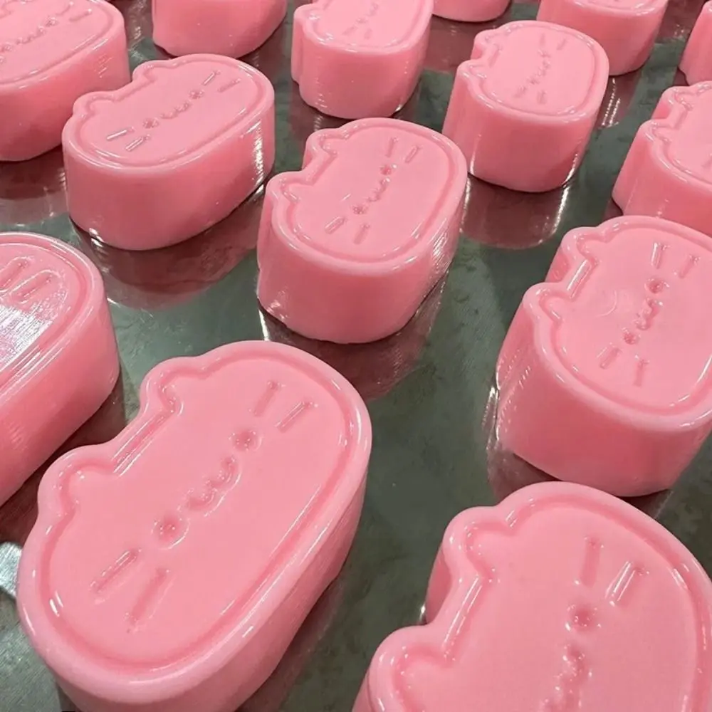 New Sticky Cat Cheese Pinch Toy TPR Cute Squeeze Toy Decompression Pressure Relief Slow Rebound Toy