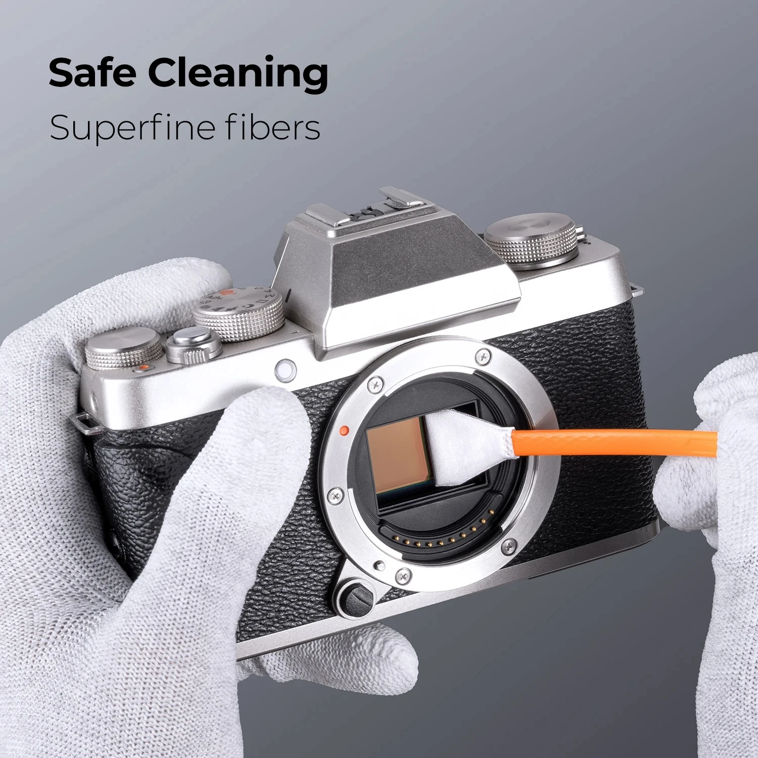 Camera Cleaning Kit Camera Cleaning Set 1 pcs 16 24 mm APS-C and Full Frame Sensor CCD/CMOS Cleaning Swab Stick DSLR or SLR Digital Camera Cleaning Kit