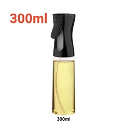 Dual Capacity Oil & Liquid Sprayer for Kitchen & Outdoor Cooking (300ml black)