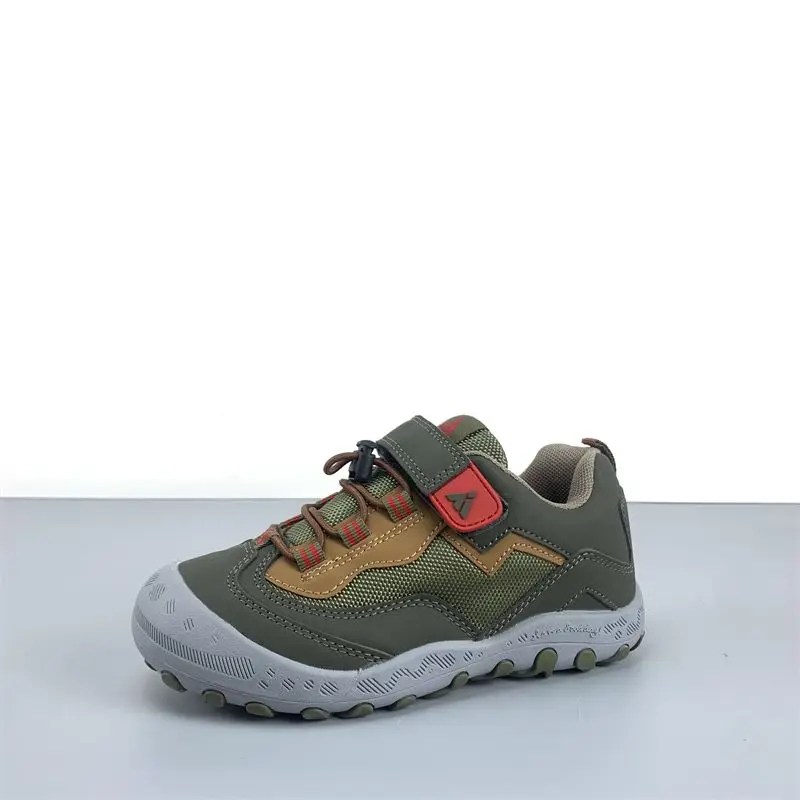 Spring Autumn PU Children's Casual Shoes Outdoor Non Slip Kids Sneakers Breathable Soft Sole Girls Boys Running Sport Shoes 2
