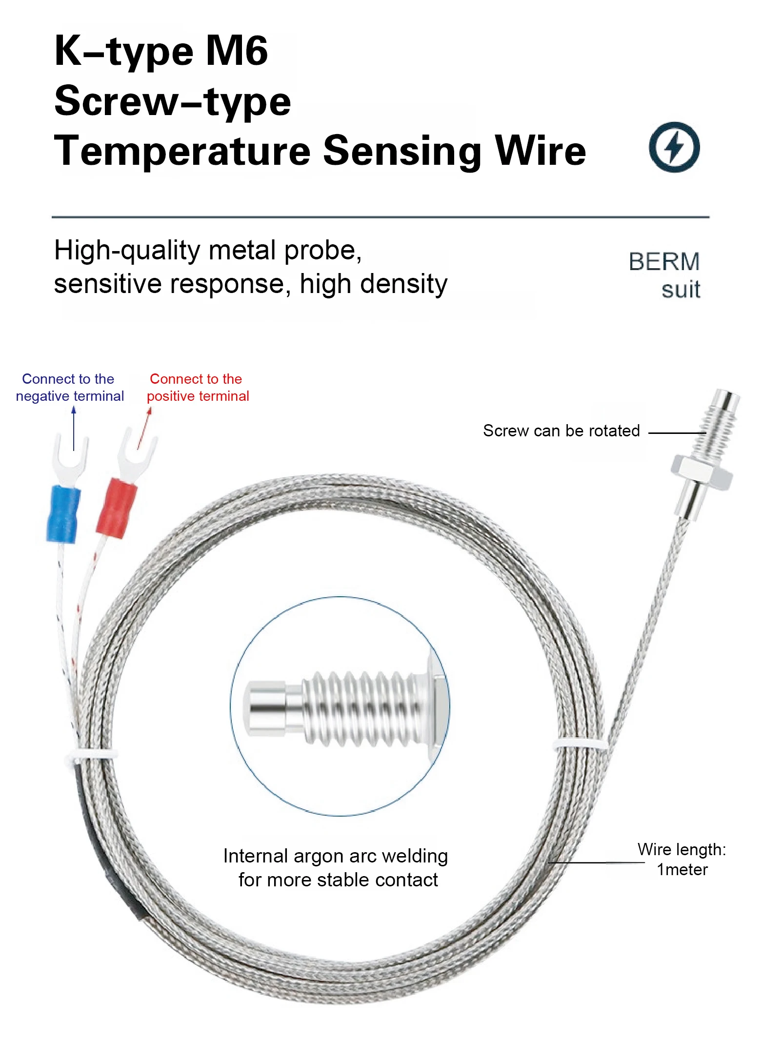 REX-C100 Temperature Controller Kit with K Type Thermocouple and 25DA 40DA 60DA