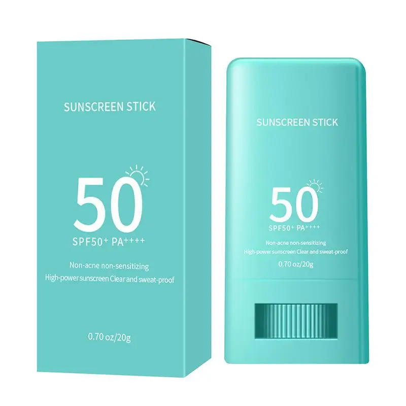 50PA+ Sunscreen Stick SPF Broad-Spectrum Face Sunscreen Oil-control Sunblock UV Protective Cream Isolation Summer Sunblock Stick