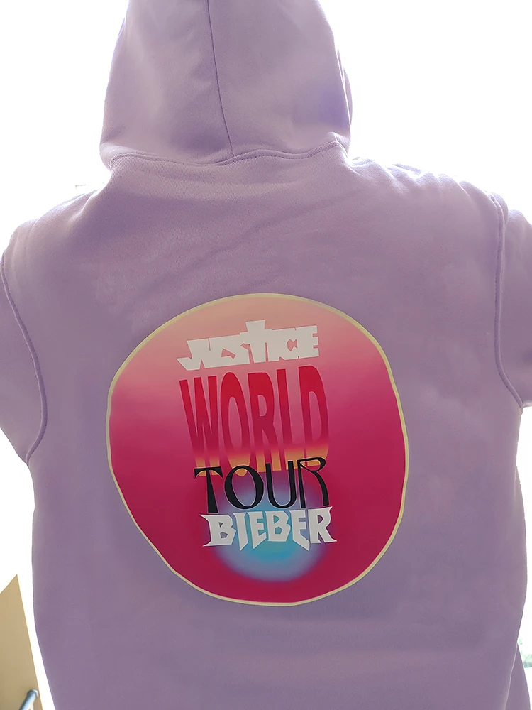 Justice World Tour Bieber Hoodie Women Men Justin Bieber New Merch Concert Hooded  Sweatshirt Fleece Pullover Graphic Hoodie Coat - AliExpress