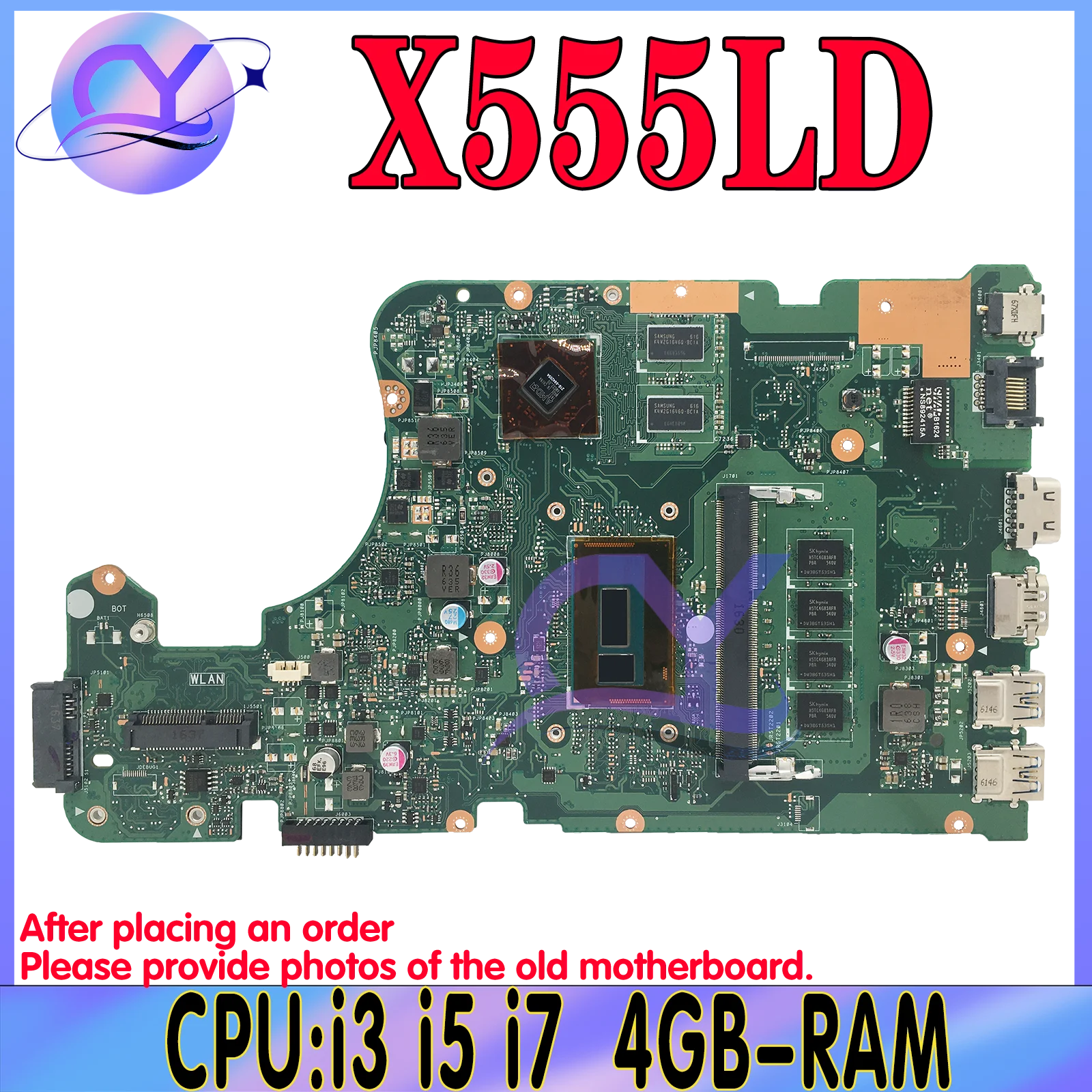I5 6200u Asus X555l Ssd M2 X555L A555L K555F F555L Mainboard For