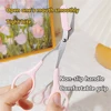 Crescent Trimmer Combination 0.1mm Stainless Steel Blade Novice Easy To Use Removed Eyebrow Comb Portable Eyebrow Trimmer Tools 2