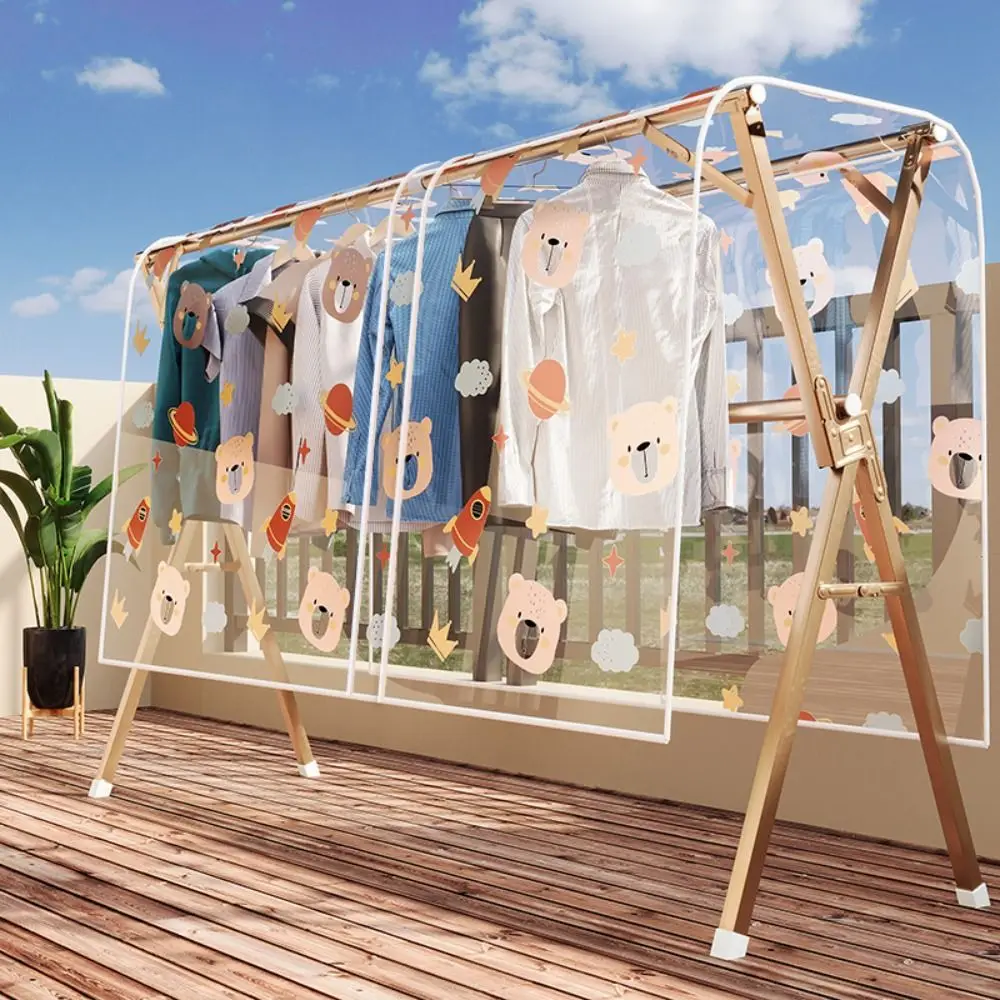 Waterproof Clothes Dust Cover Dustproof Thicken Dress Storage Protect Large Capacity Hanging Storage Bag for Coat Suit Dress