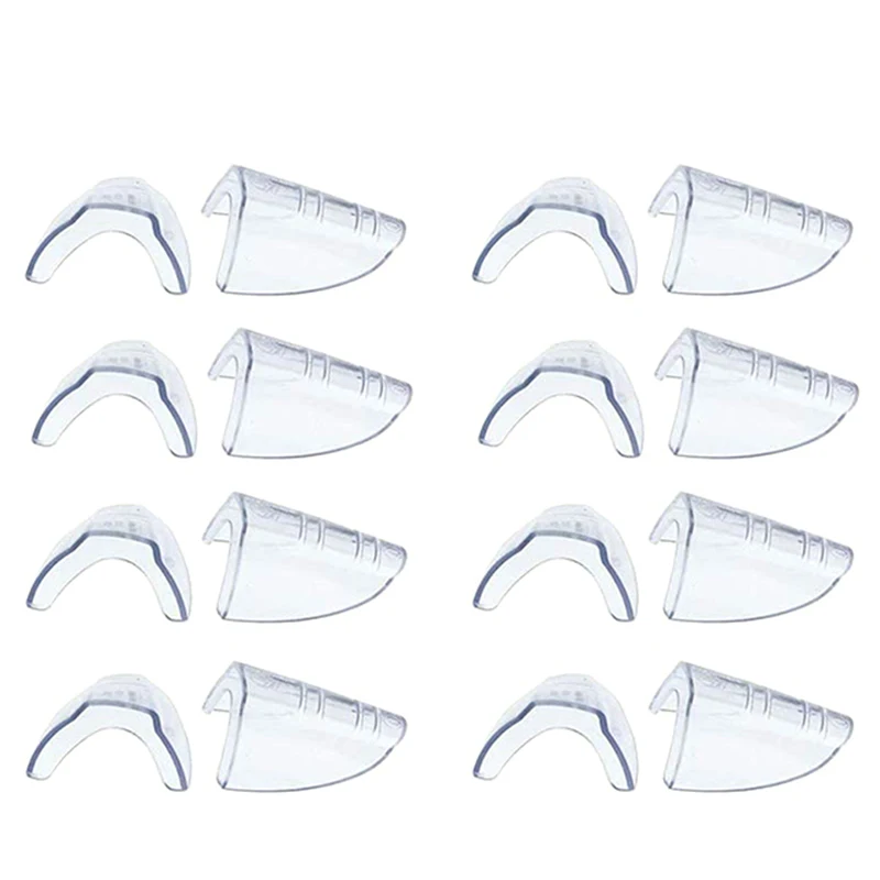 Protective Goggles 8 Pairs Side Slip On for Safety