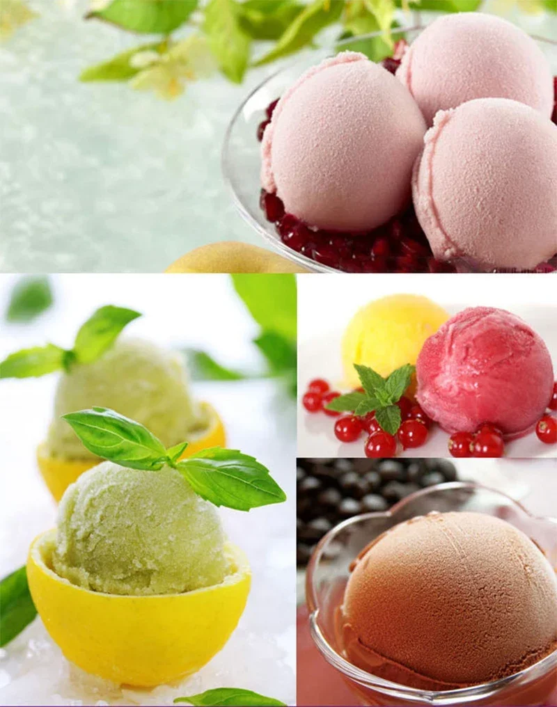Description Picture 5 of itemâ€‹Stainless Steel Ice Cream Scoop with Spring Handle Multi-Purpose Polished Scooper for  Dessert Mashed Potatoes  Fruit  Balls