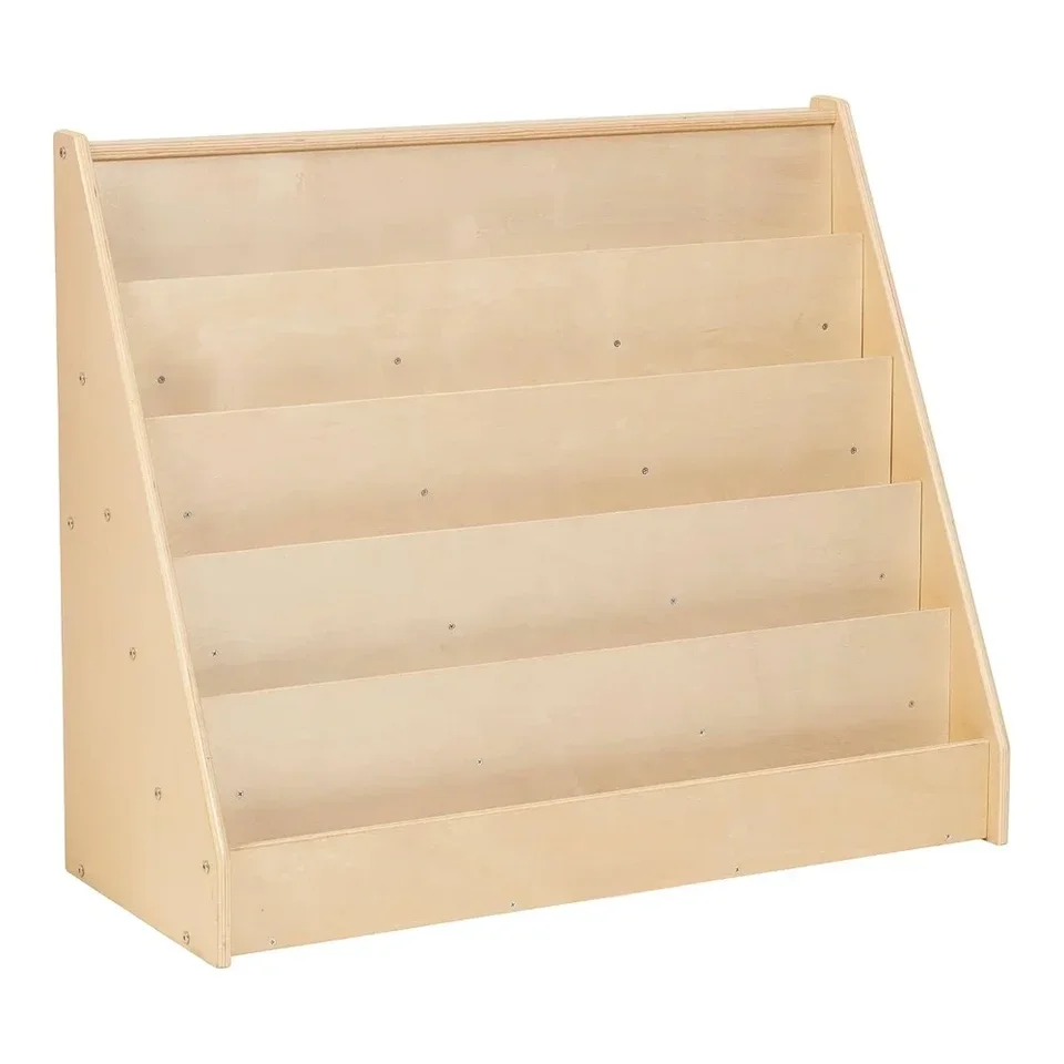 Durable Children's Classroom Single Sided Bookcase
