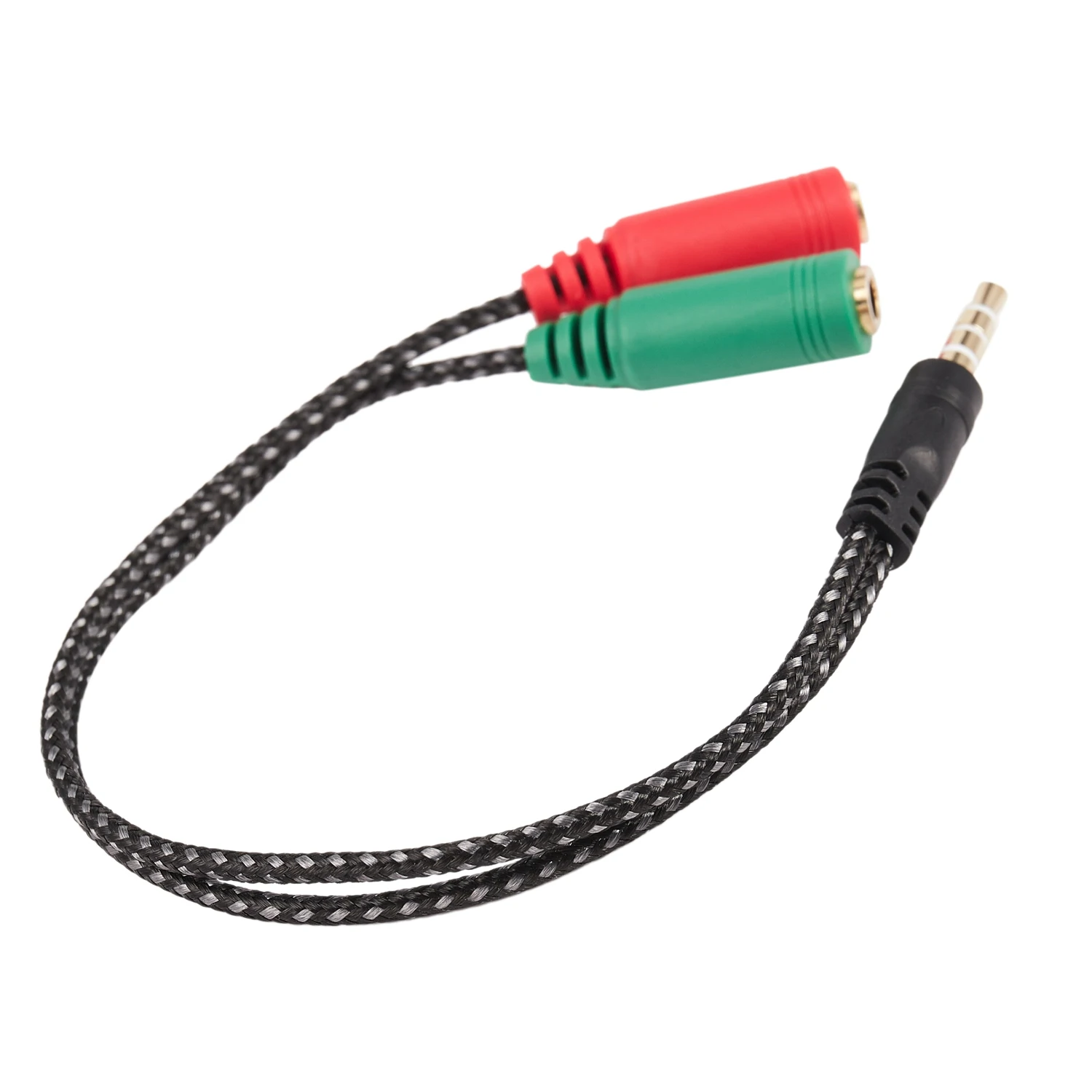 1 Pcs Cable Adapter 2 In 1 Splitter 4 Pole 3.5mm Audio Cable for PC_OFSS
