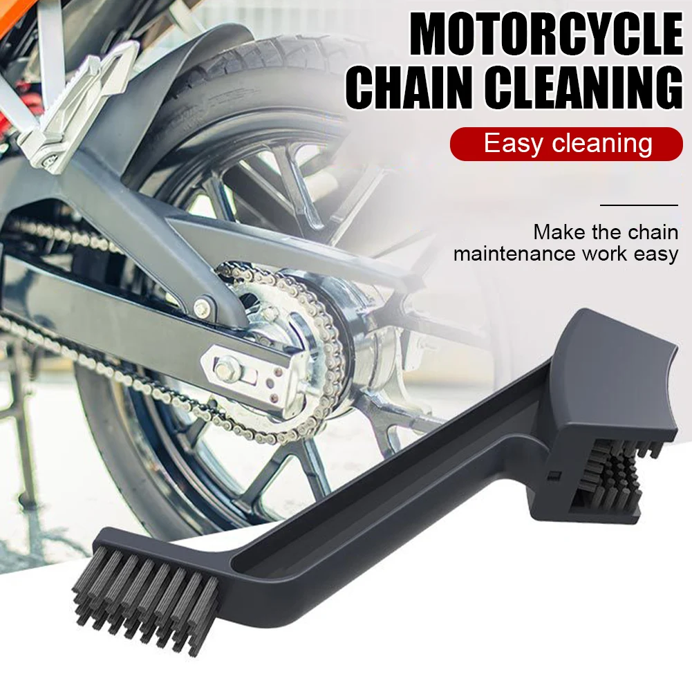 

Bike Chain Cleaner Bicycle Motorcycle Chain Cleaning Brush Dual Heads Cycling Cleaning Kit Chain Maintenance Tool