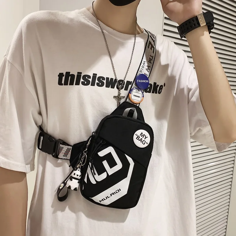 

Chest Bag Women Famous Brand Phone Chest Pouch Casual Waist Bags Brand Pattern Fanny Pack Female Fashion Shoulder Bags Leisure