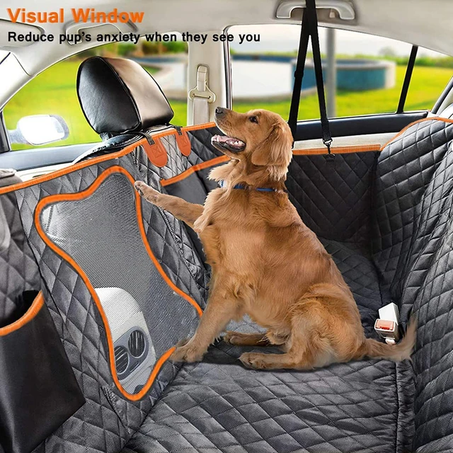 Dog Car Seat Cover For Car Rear Back Seat Waterproof Pet Dog Travel Mat Pet  Cat Dog Carrier Dog Car Hammock Cushion Protector - AliExpress