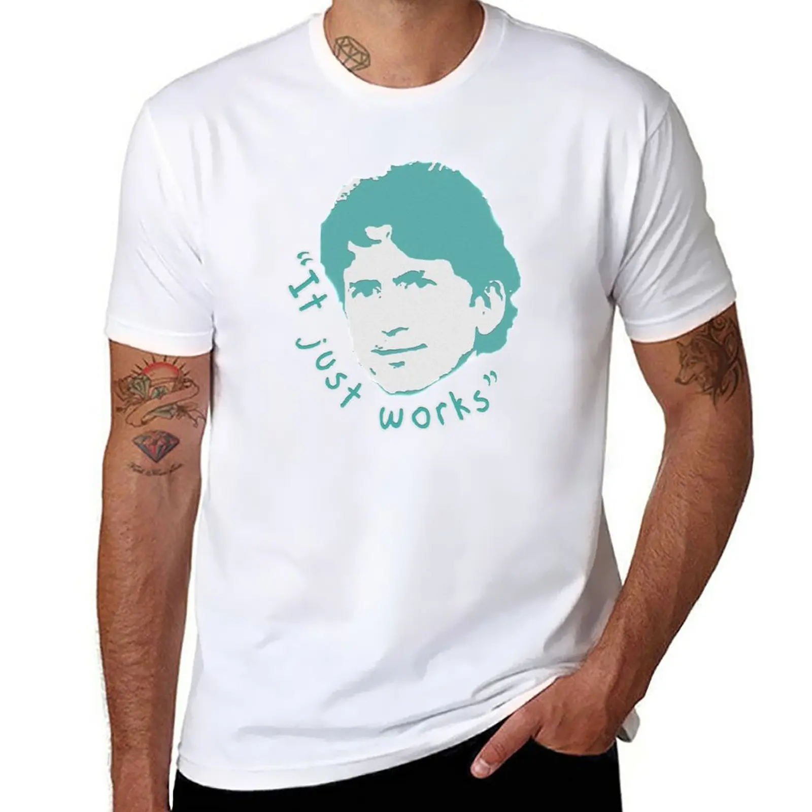 

Todd Howard It just works T-Shirt tops Aesthetic clothing t shirts for men cotton