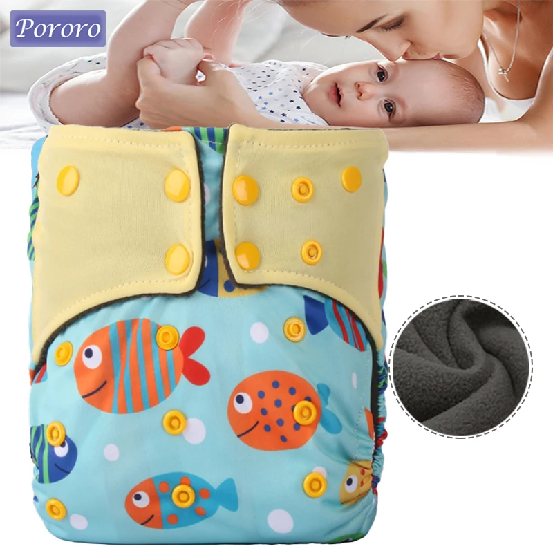 All In Two Cloth Diapers Bamboo Charcoal Two Openings Baby Diaper Washable Reusable Cloth Diaper Ecological Adjustable Nappy babyland 5 layers reusable washable bamboo charcoal diaper inserts nappy boosters liners pocket cloth diaper cover wraps 2019