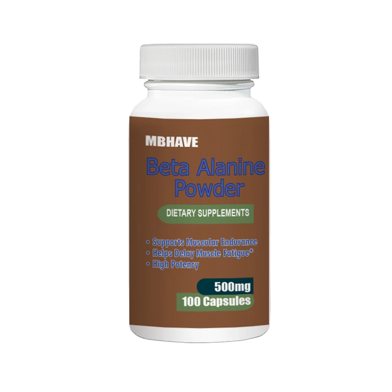 Beta Alanine Powder 500mg 100pcs Easy Solubility Training Aid