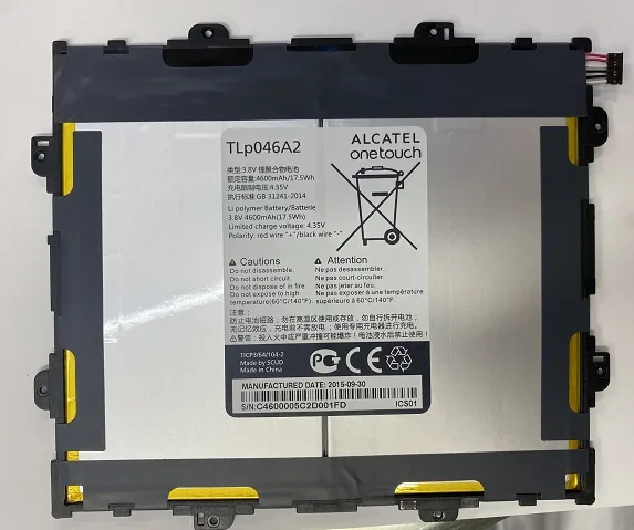 Per Alcatel/Alcatel Tlp046A2 Tablet Pc Batteria One Touch Pop 10