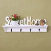 Sweet Home Wall Hooks Key Holder Storage Rack Shelf Kitchen Bathroom Organizer keys holder wall home key holder wall hook rack 4