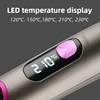 Pritech LED Negative Ion Constant Temperature Multifunctional Straightening Brush Electric Straightener Comb Styling Tool 3