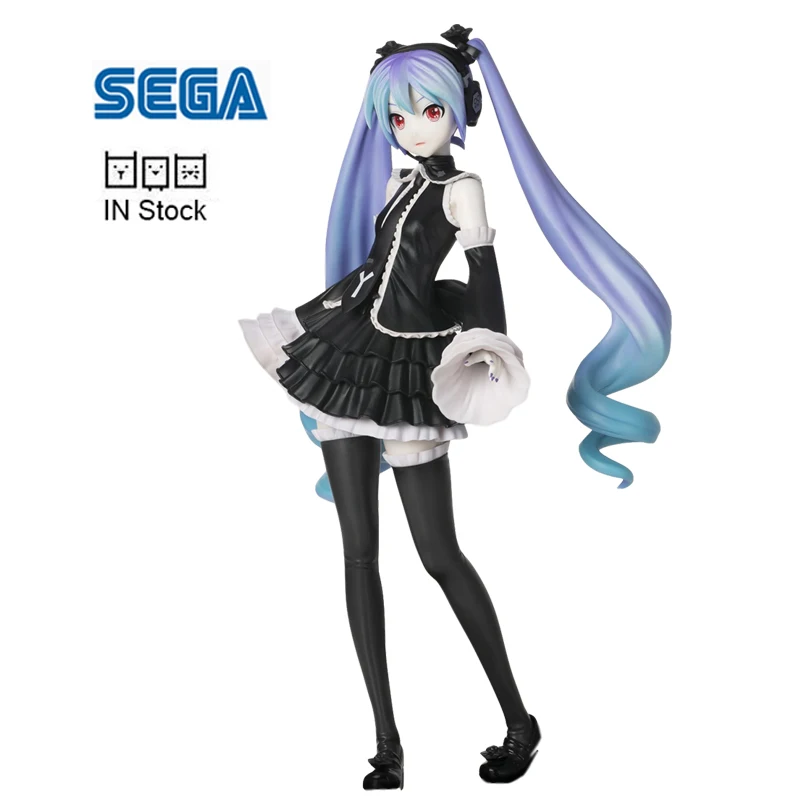 Новинка экшн-фигурка SEGA VOCALOID Hatsune Miku Infinity Dress 22 см оригинальная кавайная кукла