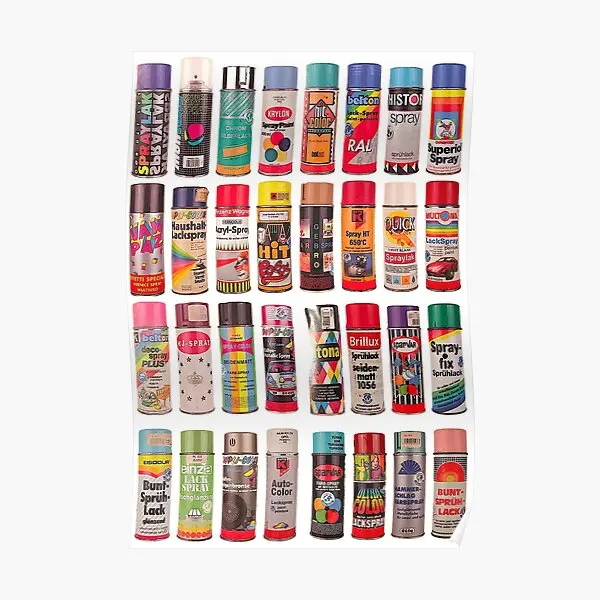 Vintage Spray Paint Poster Vintage Picture Painting Room Decoration Art Home Decor Print Wall Modern Murale Funny No Frame