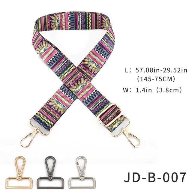 Handbag Straps for Crossbody Adjustable Bag Accessories Belt For Bag Accessories Handbag Belt Wide Nylon Shoulder bag Straps JD-B-007