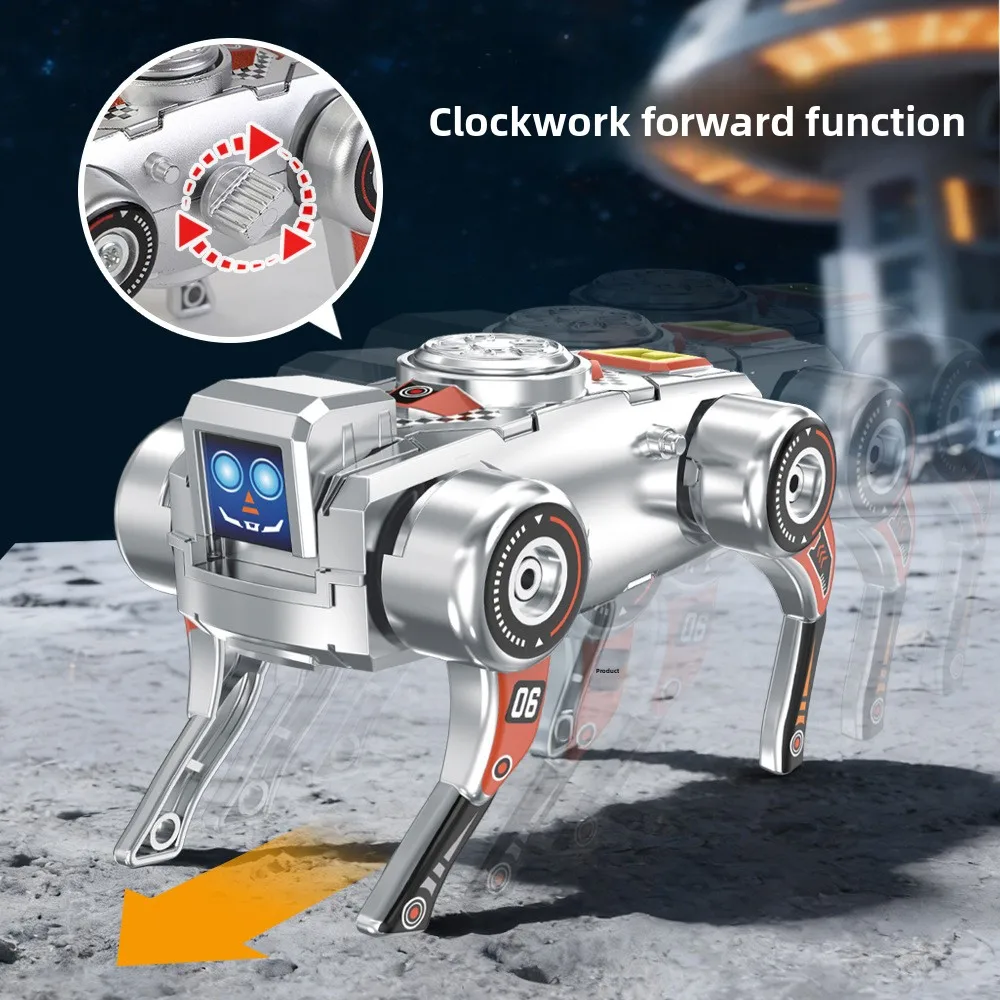 Transformative Robot Dog Fidget Spinner - Sensory Stress Relief Toy for Adults