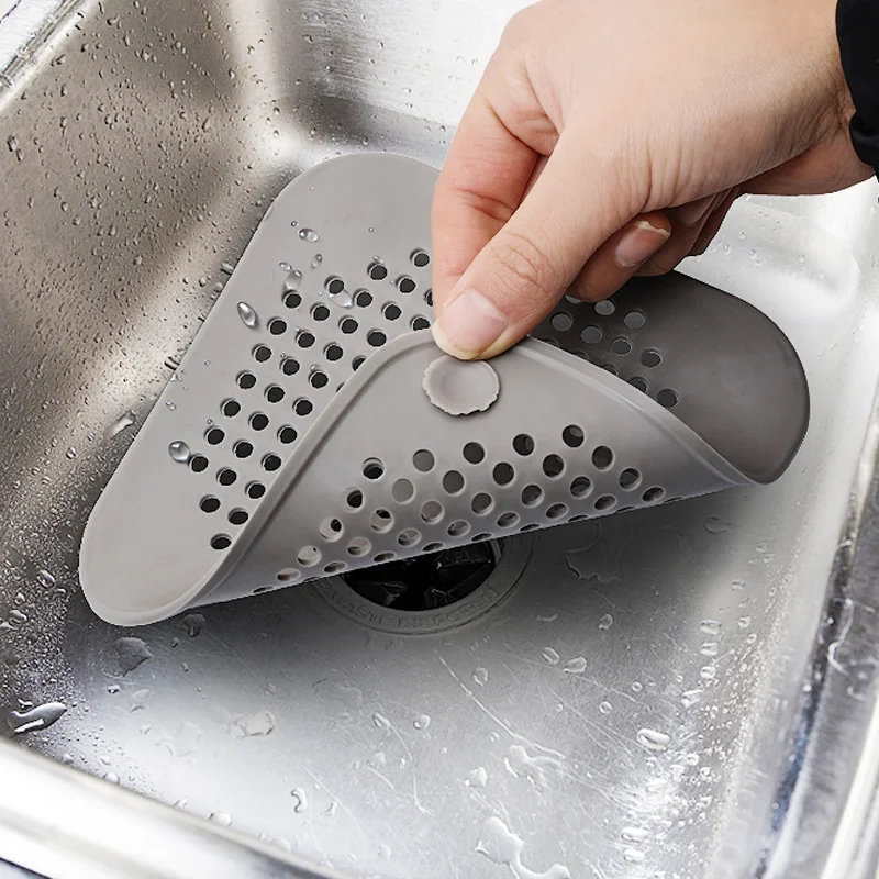 Description Picture 4 of itemKitchen Sink Filter Anti-clogging Sealing Pad Bathroom Floor Strainer Shower Sewer Drains Cover Household Hair Catcher Stopper
